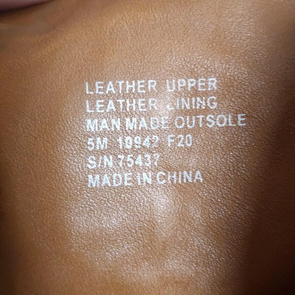 Tory Burch Combat Boots Womens Size 5M Brown Suede Ankle Lace Up Lug Sole 10942 - Picture 12 of 13